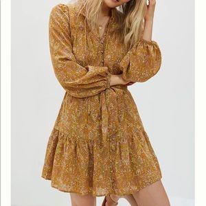 Anthropologie mini shirt dress